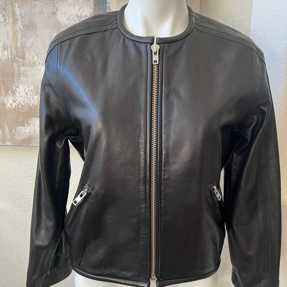 Isabel Etoile Marant lambskin leather jacket NEW no tags NWOT sz38 fits roomy